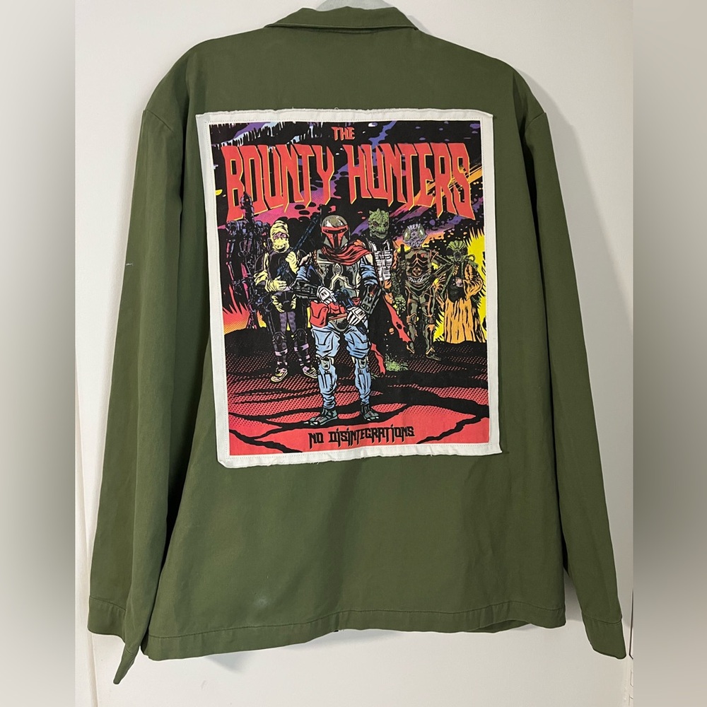 Disney Star Wars Green Military Jacket